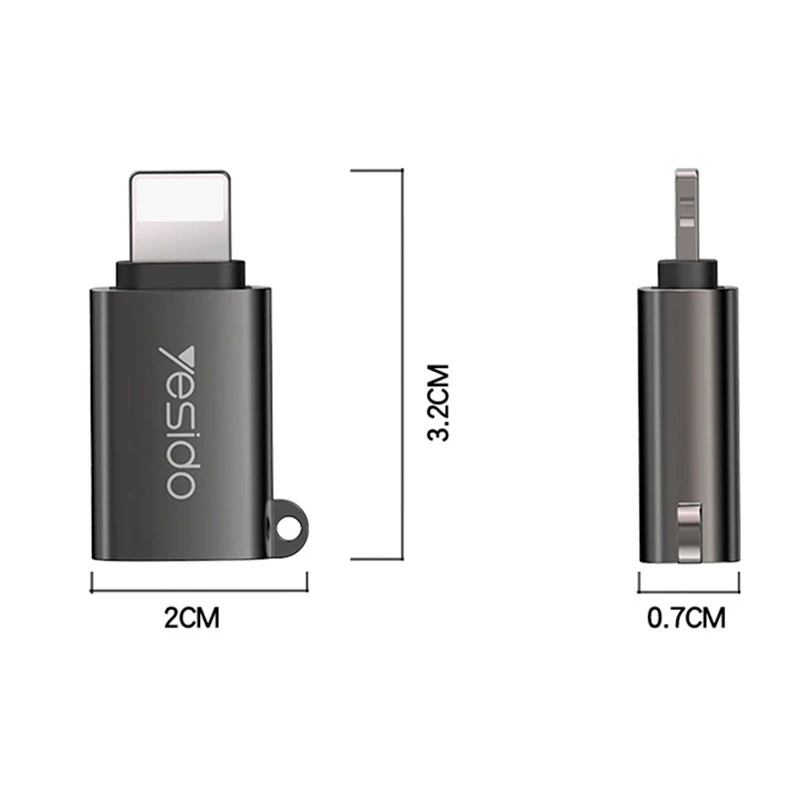 مبدل OTG لایتنینگ یسیدو مدل GS14